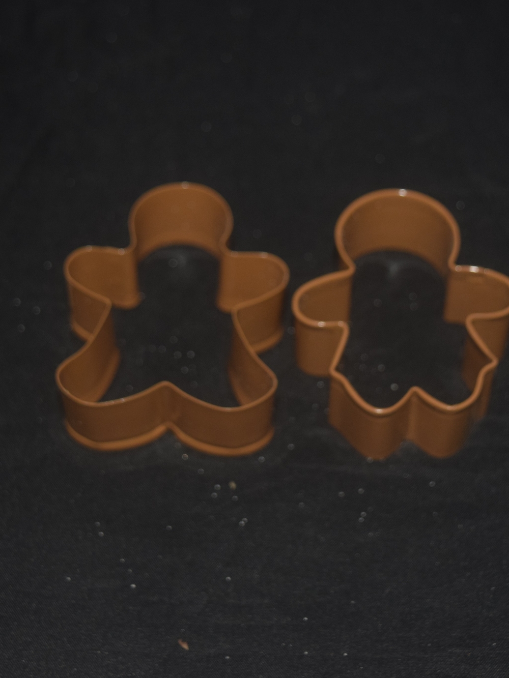 Brown Gingerbread Cookie Cutter Set